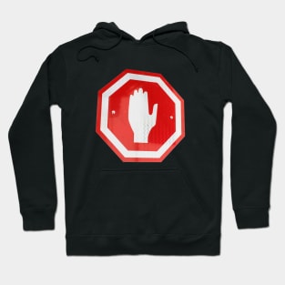 Stop Hand Sign Hoodie